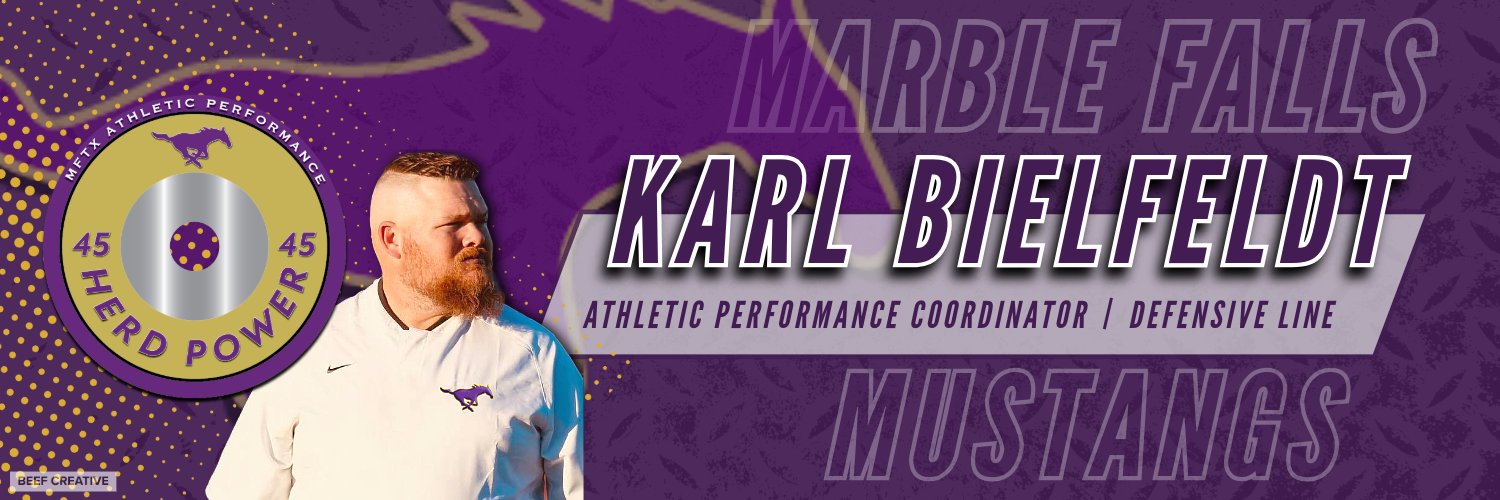 Karl Bielfeldt, M.Ed., CSCS, USAW-1, USATF-1 banner