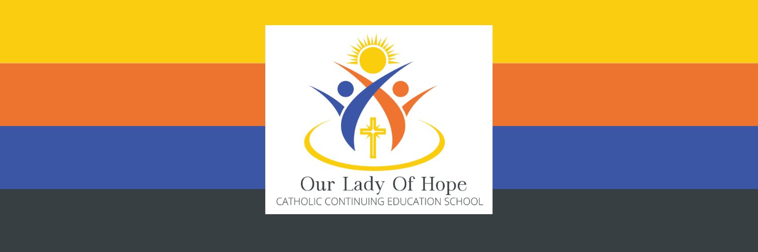 Our Lady of Hope Catholic Continuing Ed School banner