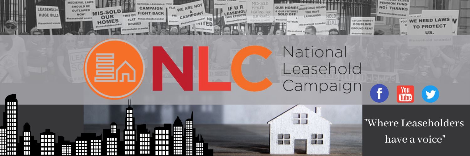 NLC - KATIE KENDRICK OBE - LEASEHOLD CAMPAIGNER's banner