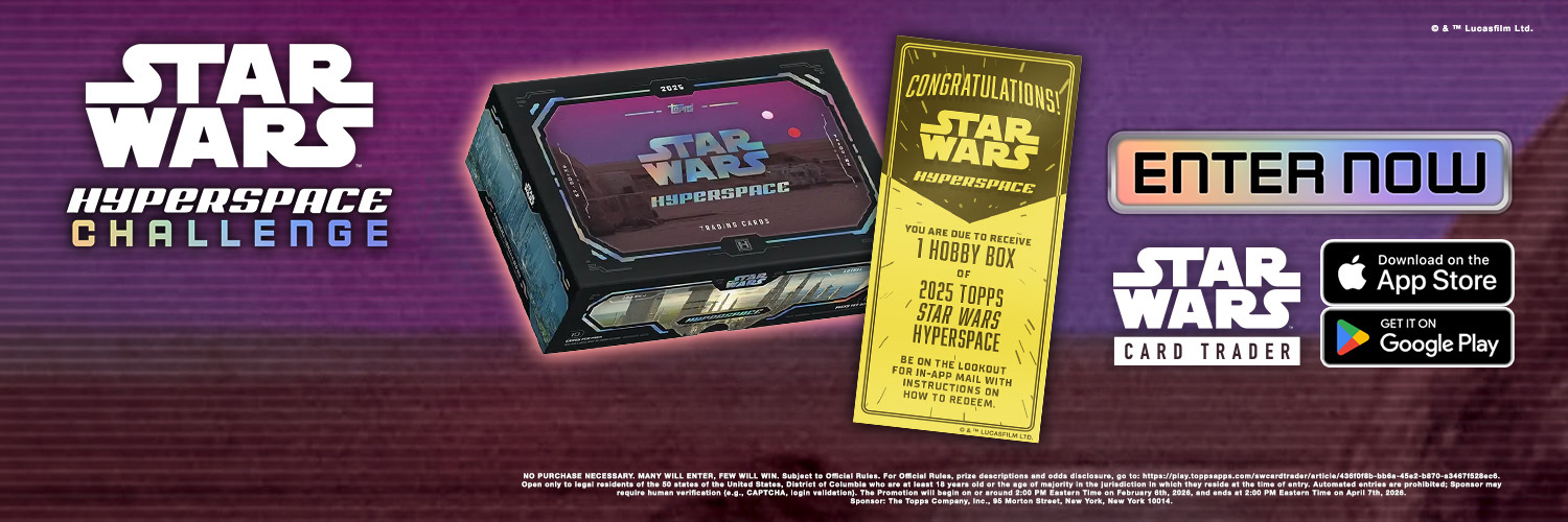 Star Wars™ Card Trader by Topps® banner