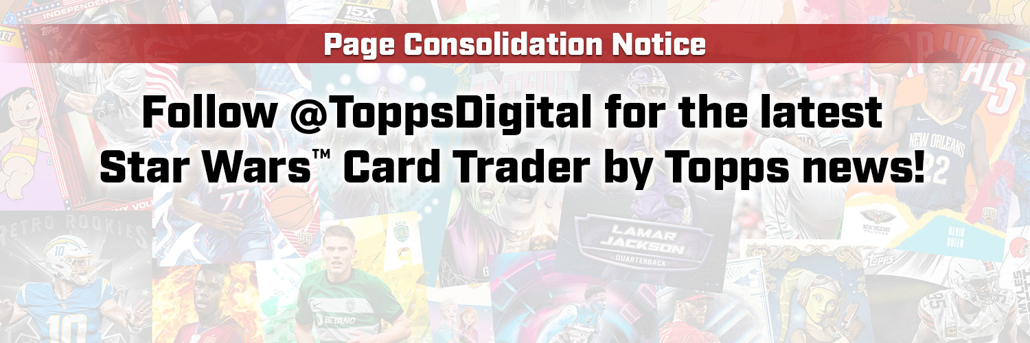 Star Wars™ Card Trader by Topps® banner