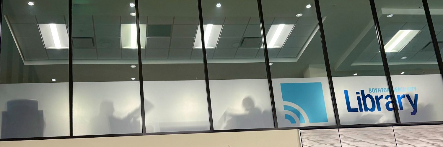 Boynton Beach City Library banner