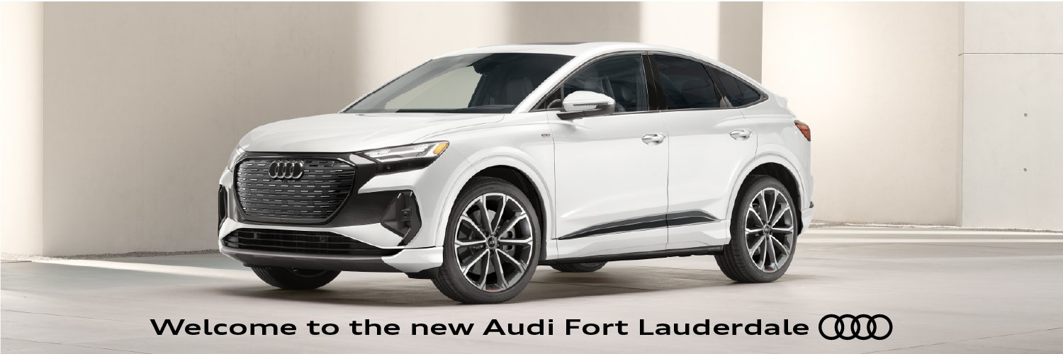 Audi Fort Lauderdale banner