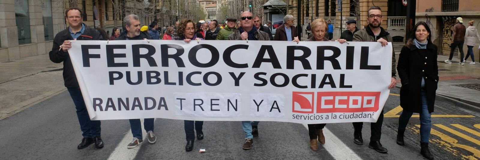 CCOO Ferroviario Granada banner