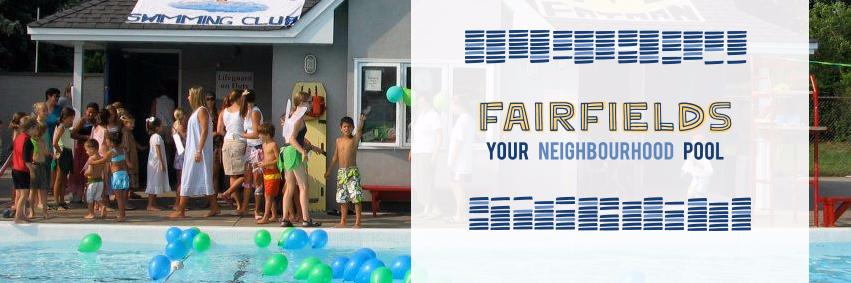 Fairfields Swimming banner