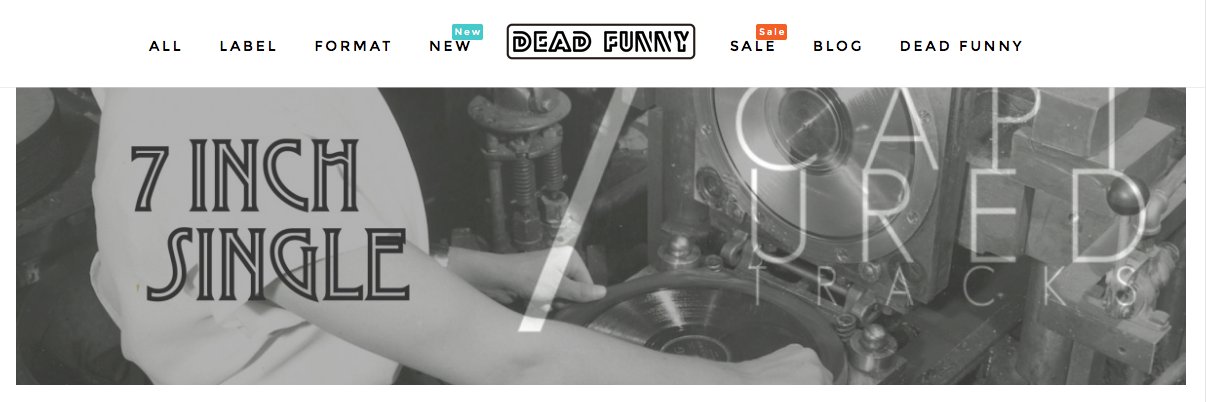 Dead Funny Store banner