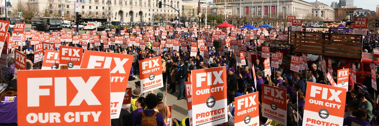 San Francisco Labor Council banner