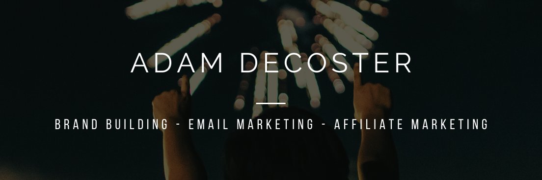 Adam DeCoster banner