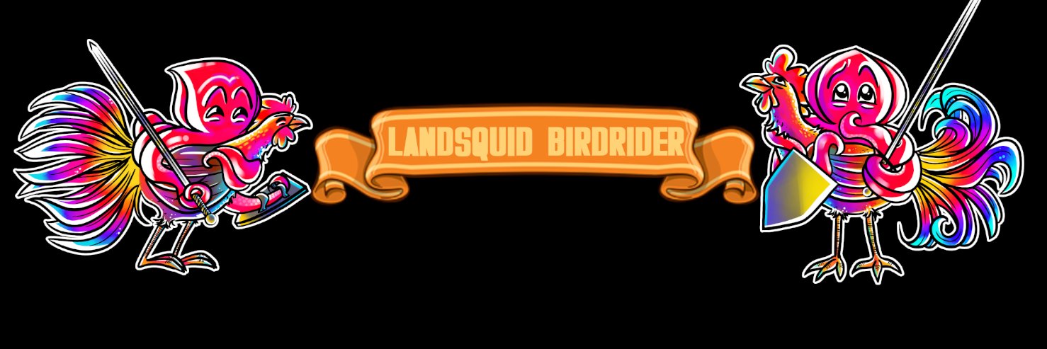 Landsquid Birdrider 🦑 banner