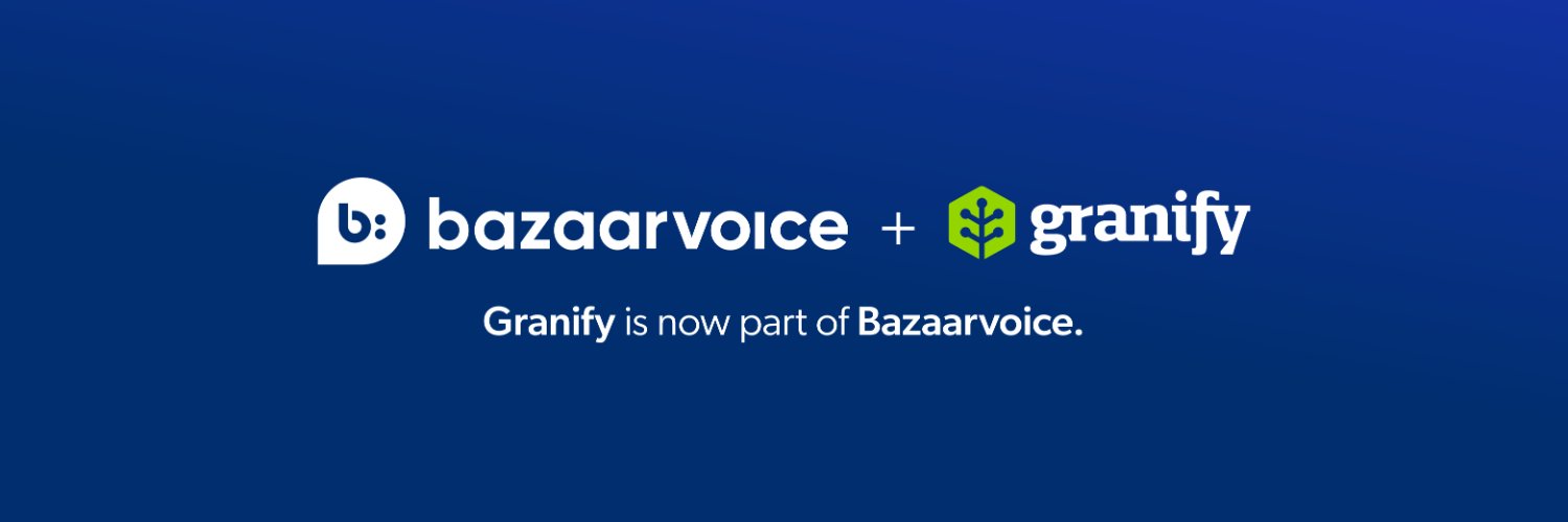 granify (now a @bazaarvoice solution) banner