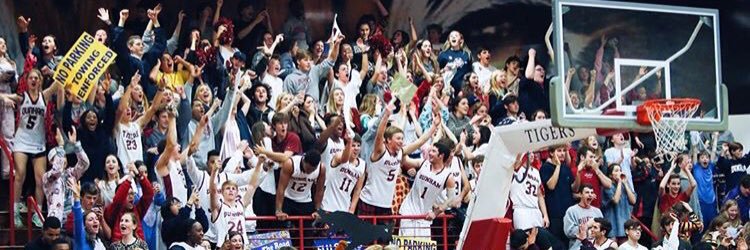 Dunham Student Section banner