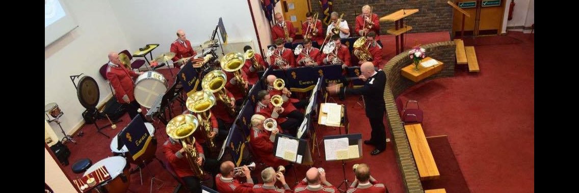 Enfield Citadel Band banner
