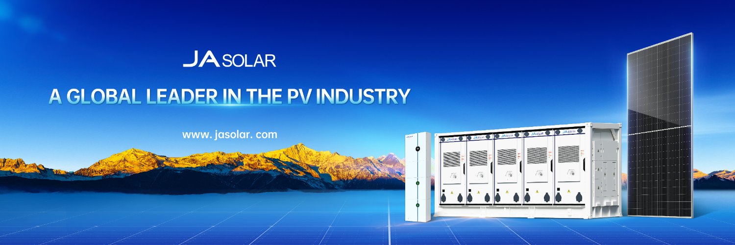 JA Solar banner
