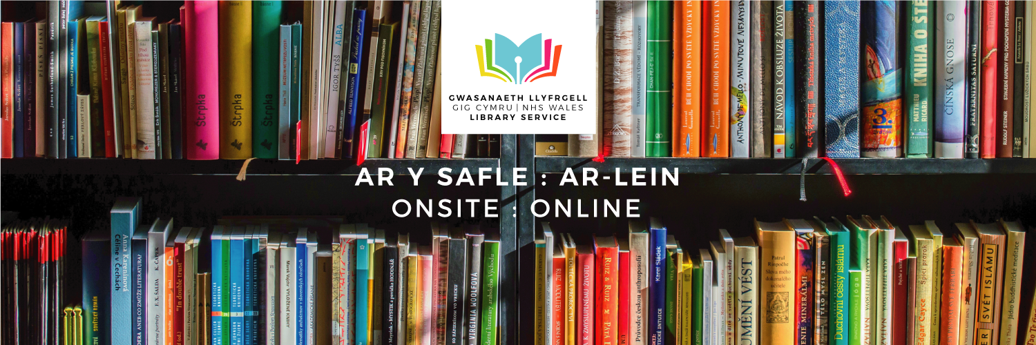 NHS Wales Library Service (NHSWLS) 💙💚 banner