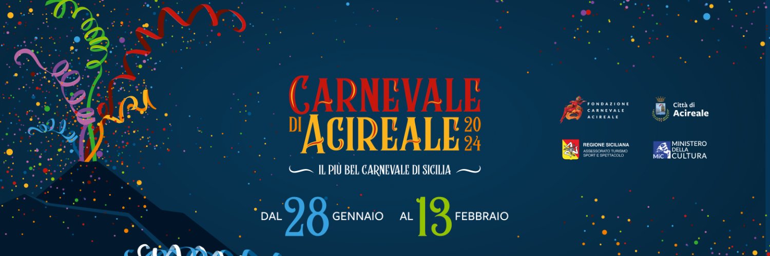 Carnevale di Acireale banner