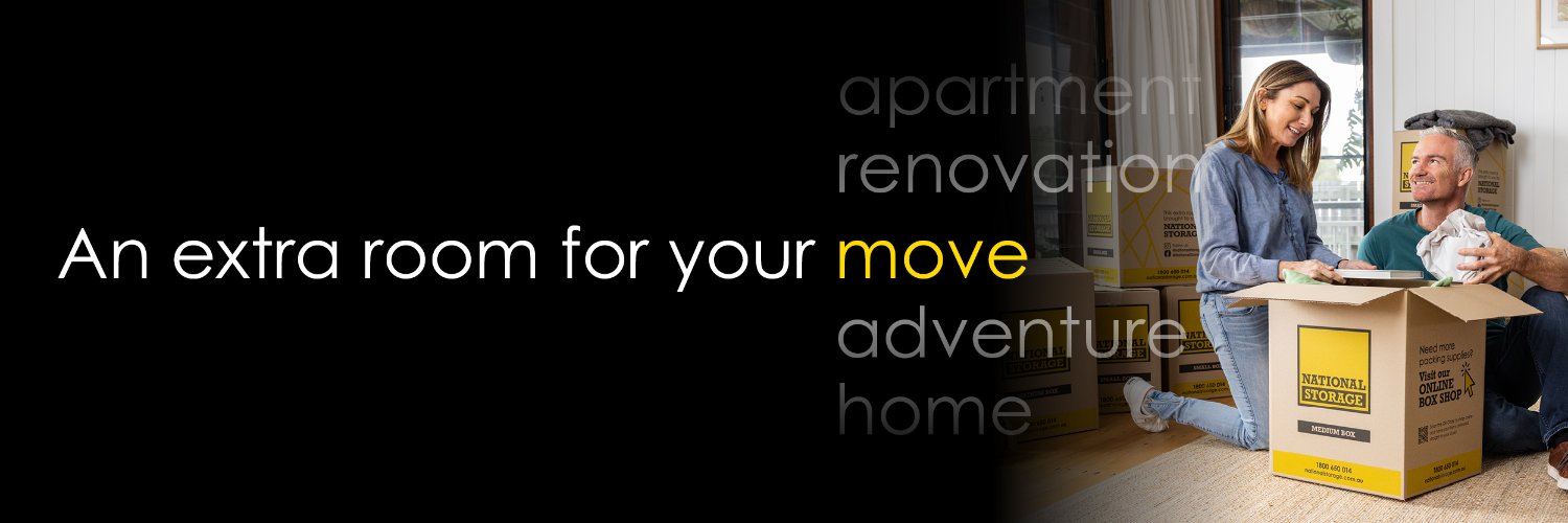 National Storage banner