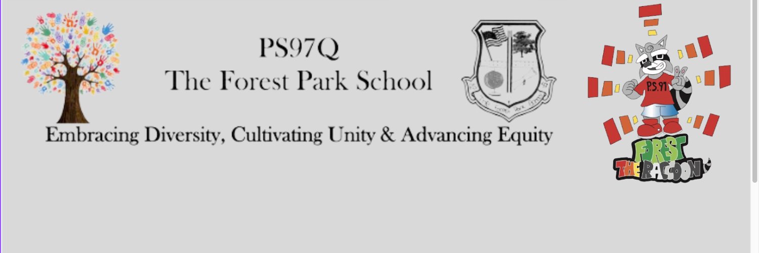 PS97Q, The Forest Park School banner