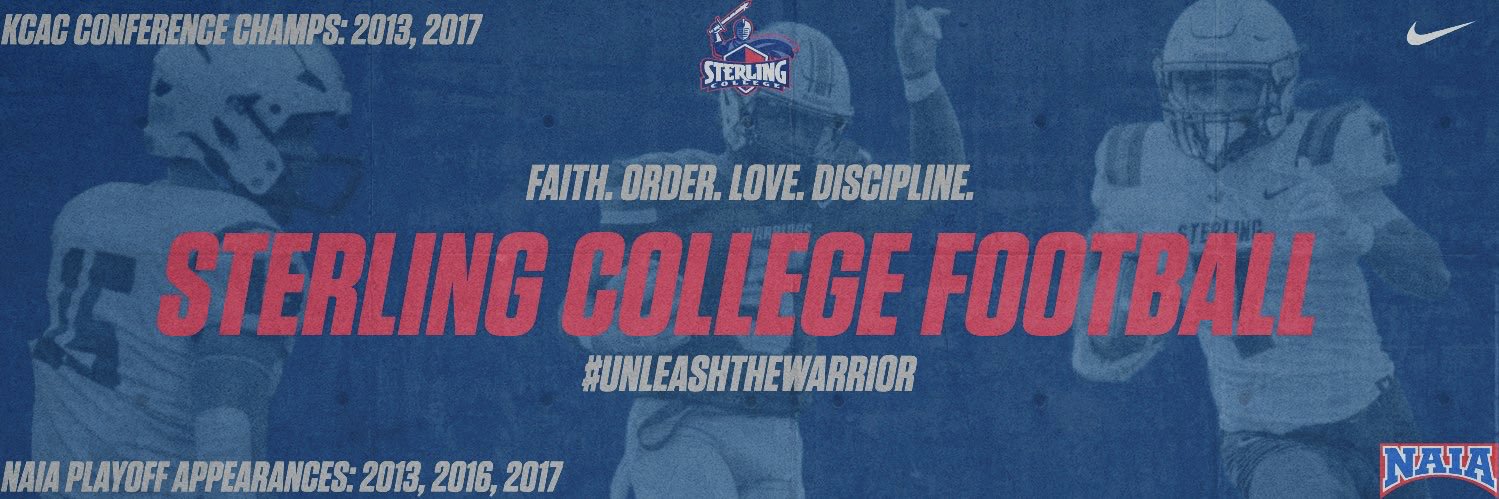 Sterling College Football banner