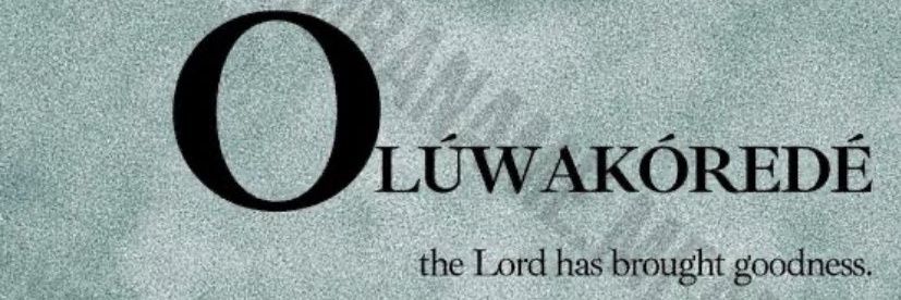 OLUWAKOREDE banner