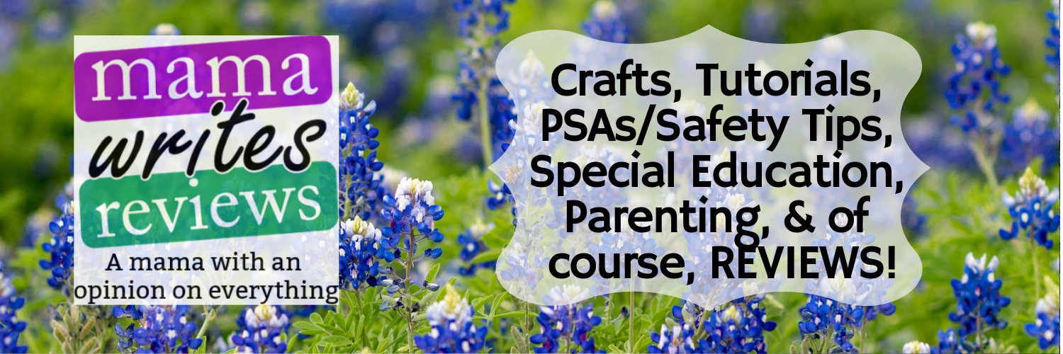 Mama Writes Reviews | An opinion on everything banner