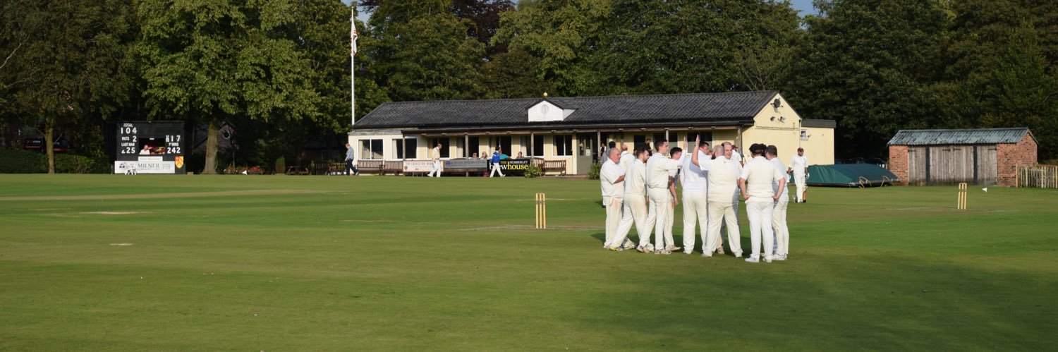 Mobberley CC (at HQ) banner