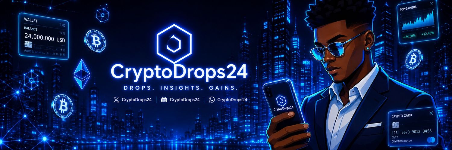 CryptoDrops24's profile banner image