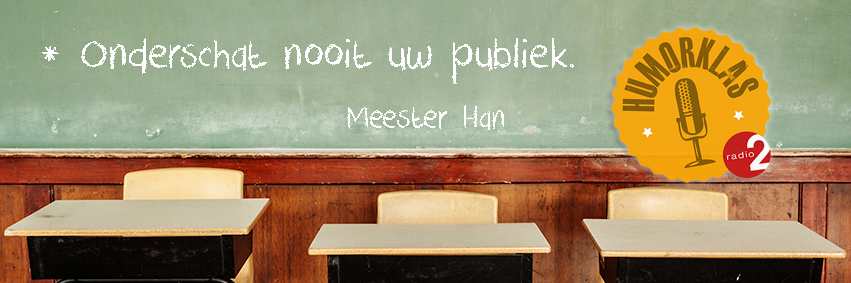 De Humorklas banner