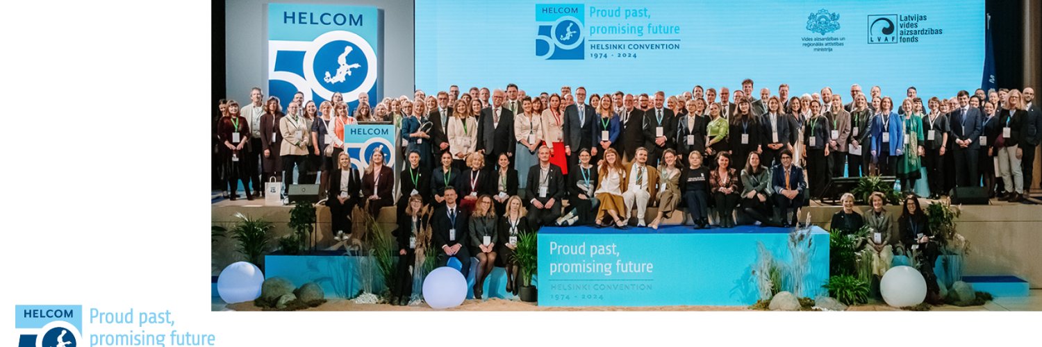 HELCOM - the Helsinki Commission's banner