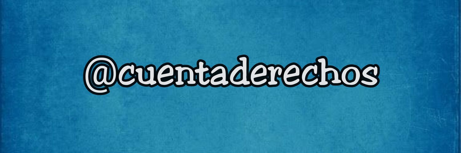 cuentaderechos's profile banner image