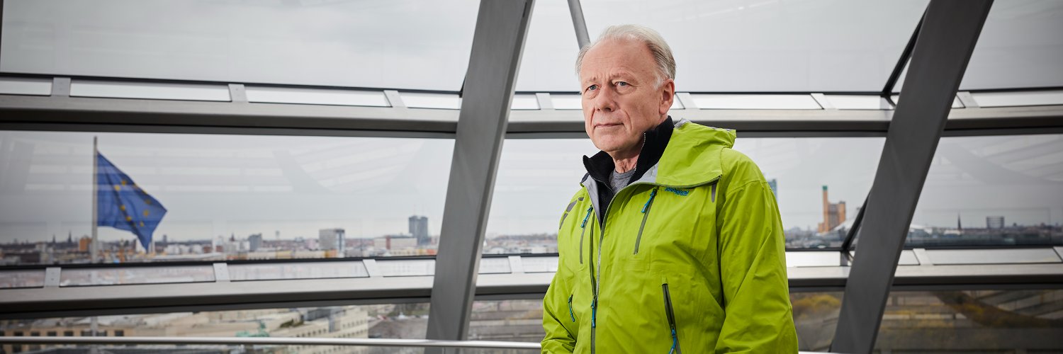 Jürgen Trittin's banner