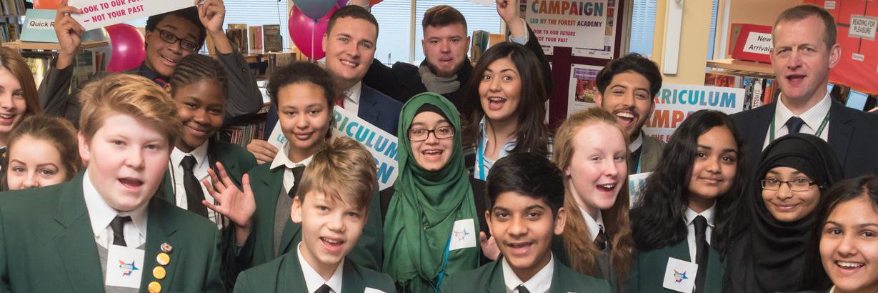 Curriculum Campaign banner