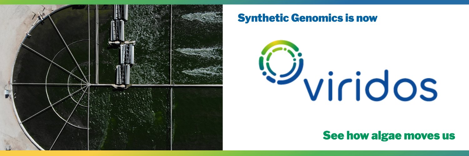Viridos - formerly Synthetic Genomics banner