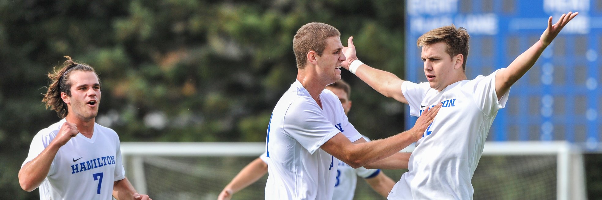 Hamilton College Men's Soccer banner