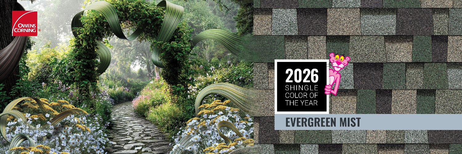 Owens Corning Roofing banner