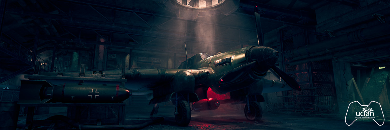 UCLan Games Design banner