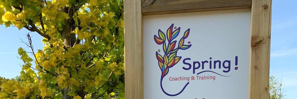 Spring! Stresscoach banner