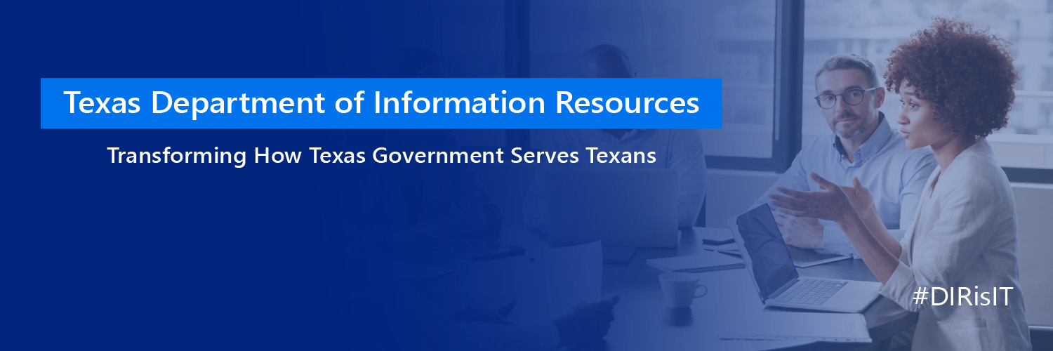 Texas Department of Information Resources banner