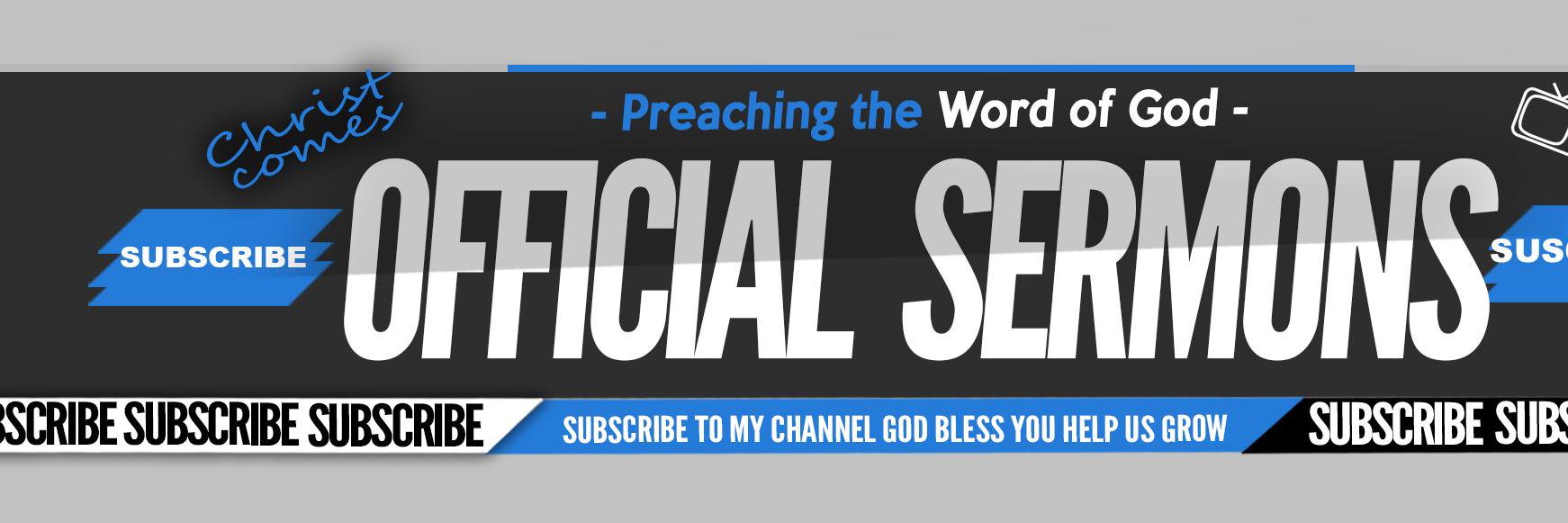 Official Sermons banner