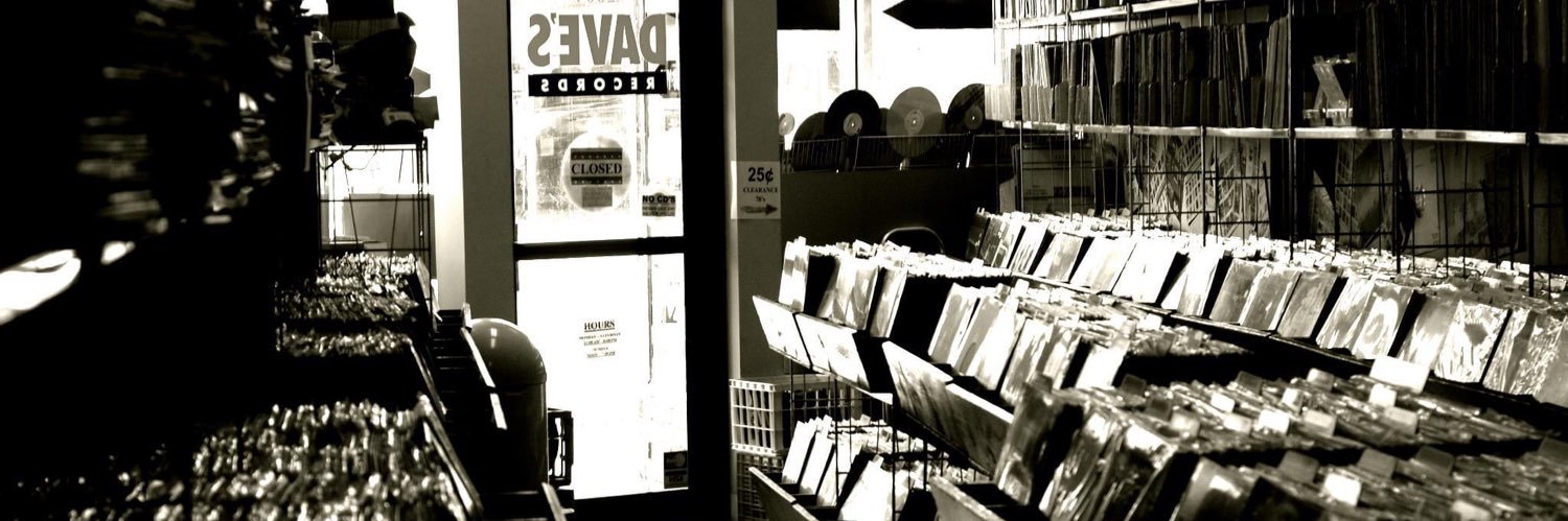 Dave's Records banner