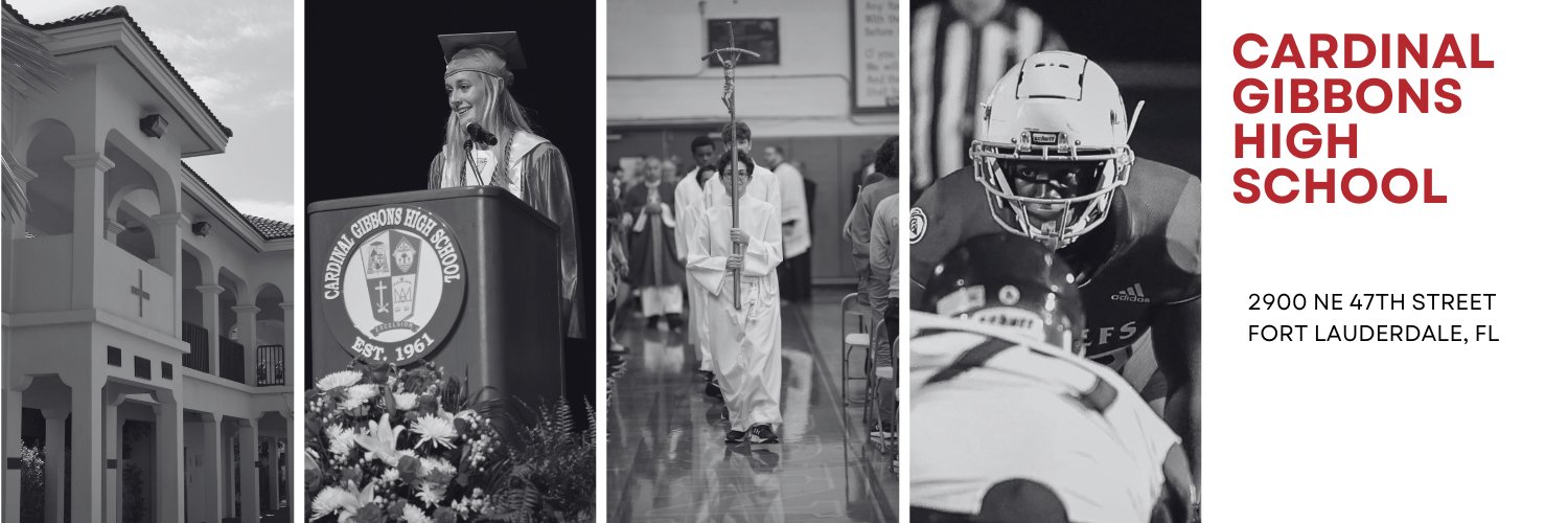 Cardinal Gibbons FL banner