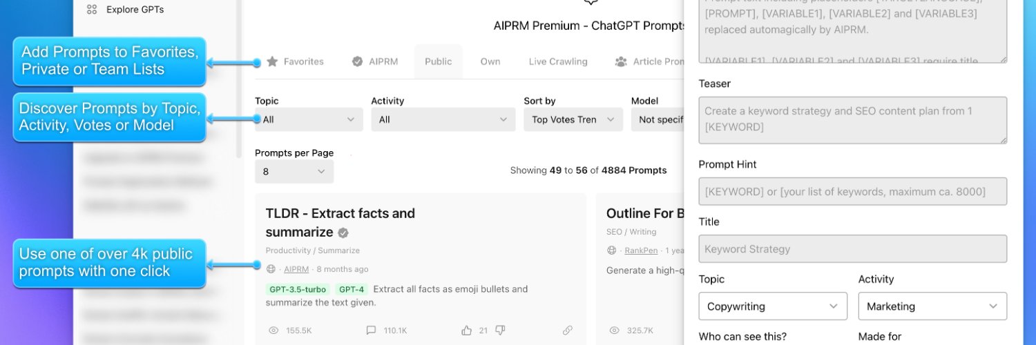 AIPRM banner