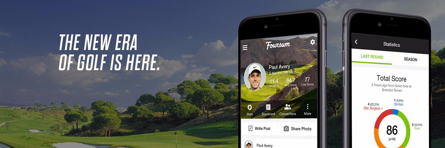 Foursum Golf banner