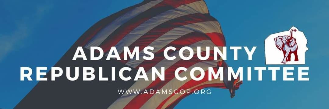Adams County GOP banner