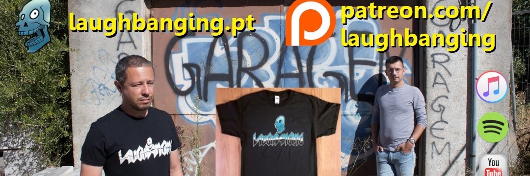 Laughbanging Podcast banner