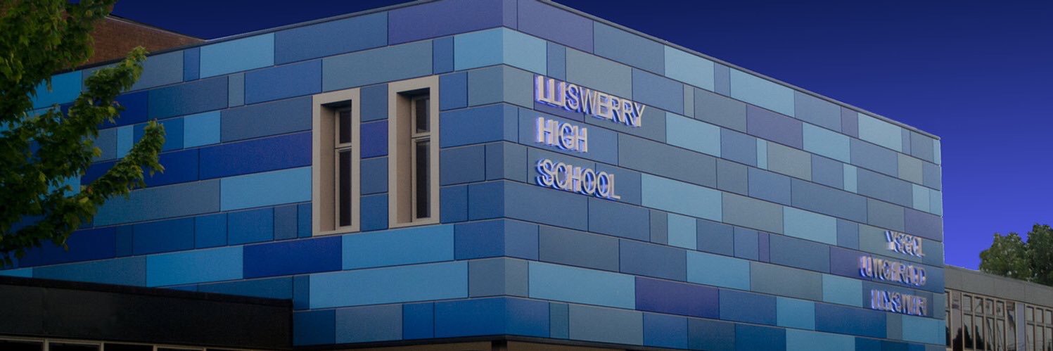 Lliswerry 6th Form banner