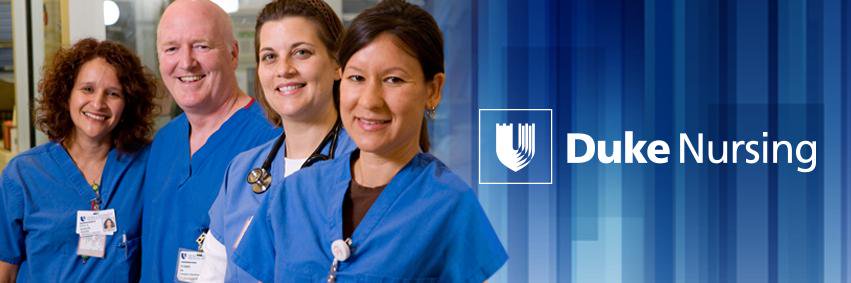Duke Nursing Careers banner