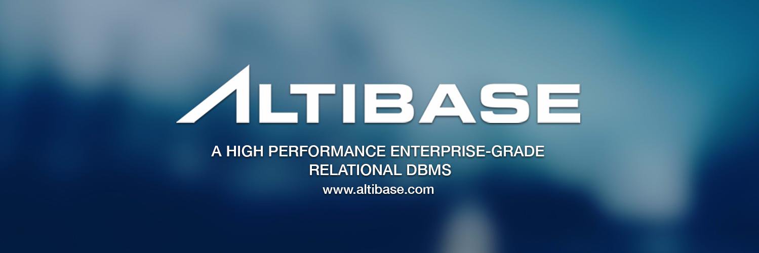 Altibase's profile banner image