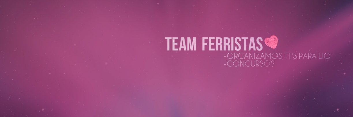 TeamFerristas's profile banner image