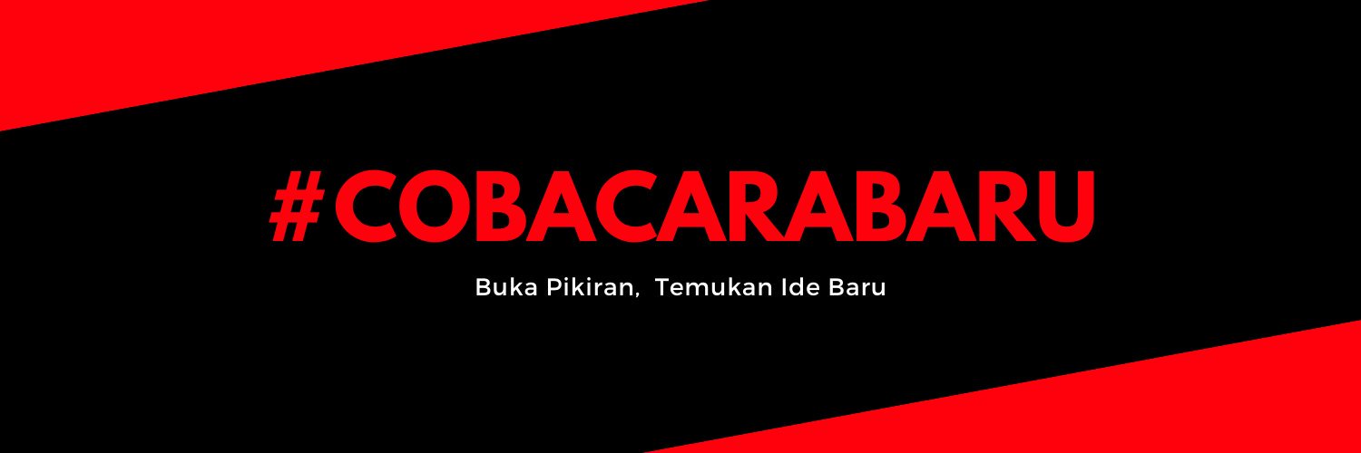 #CobaCaraBaru banner