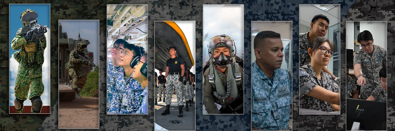 Minister for Defence Singapore banner